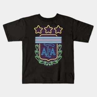 Argentina Neon Kids T-Shirt